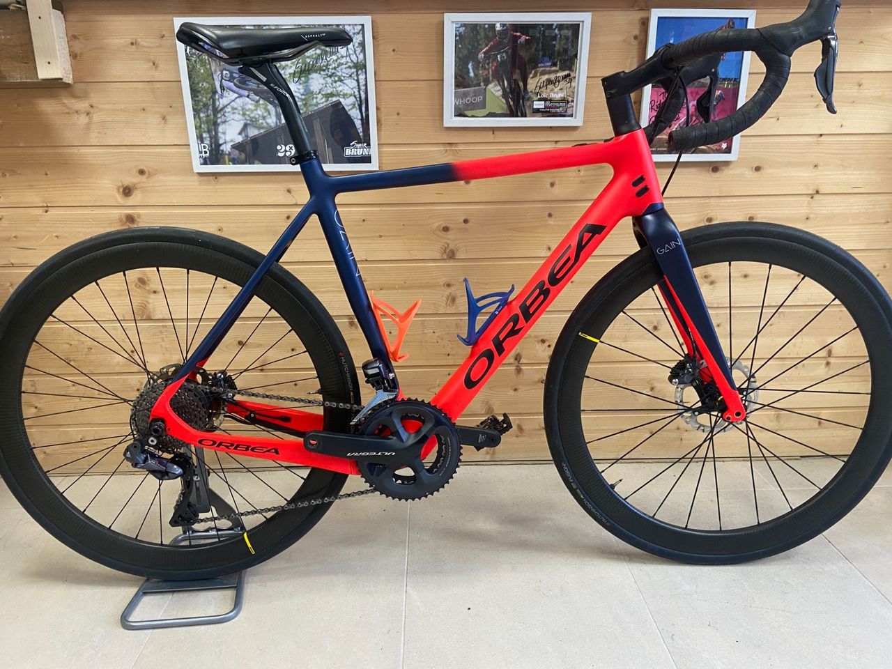 Cadre Vélo Route Orbea Gain M30 En Fibre De Carbone Taille XL, Pour Vélo électrique Tout Terrain - Occasion