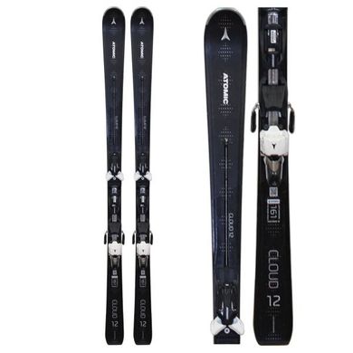 Skis Atomic Cloud 12 Avec Fixations - Occasion - Pour Femme - Longueur 141-150cm - Loisir Piste