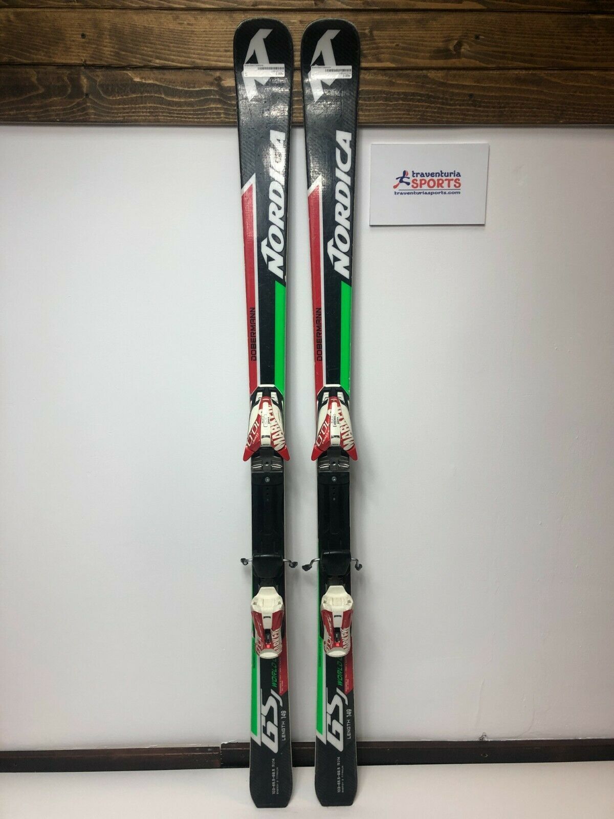 NORDICA DOBERMAN WORLDCUP GS EDT 186cm R≧27m MARKER COMP 16.0