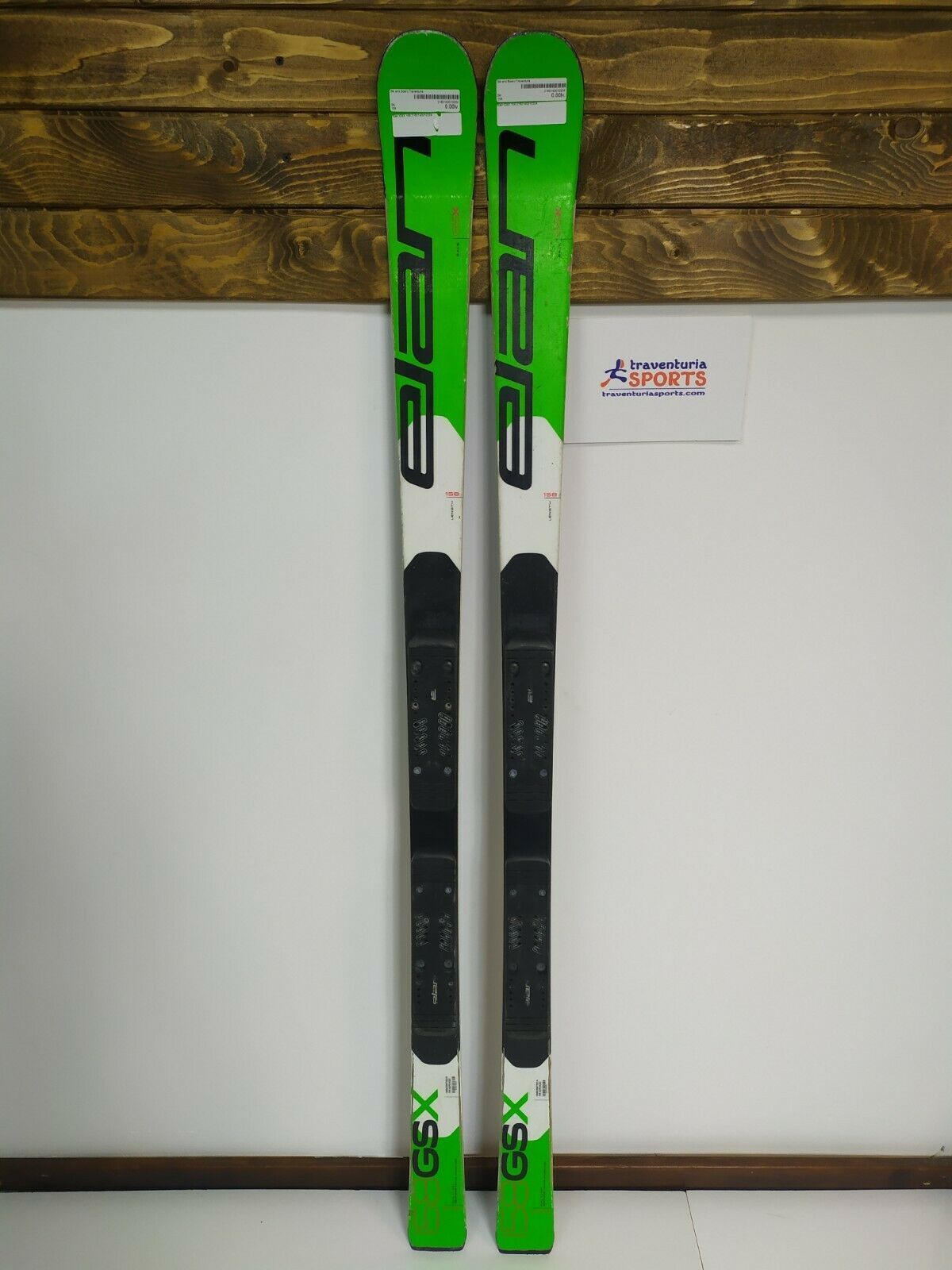 ski adulte occasion ELAN GSX PRO  taille: 175 cm = 1 mètre