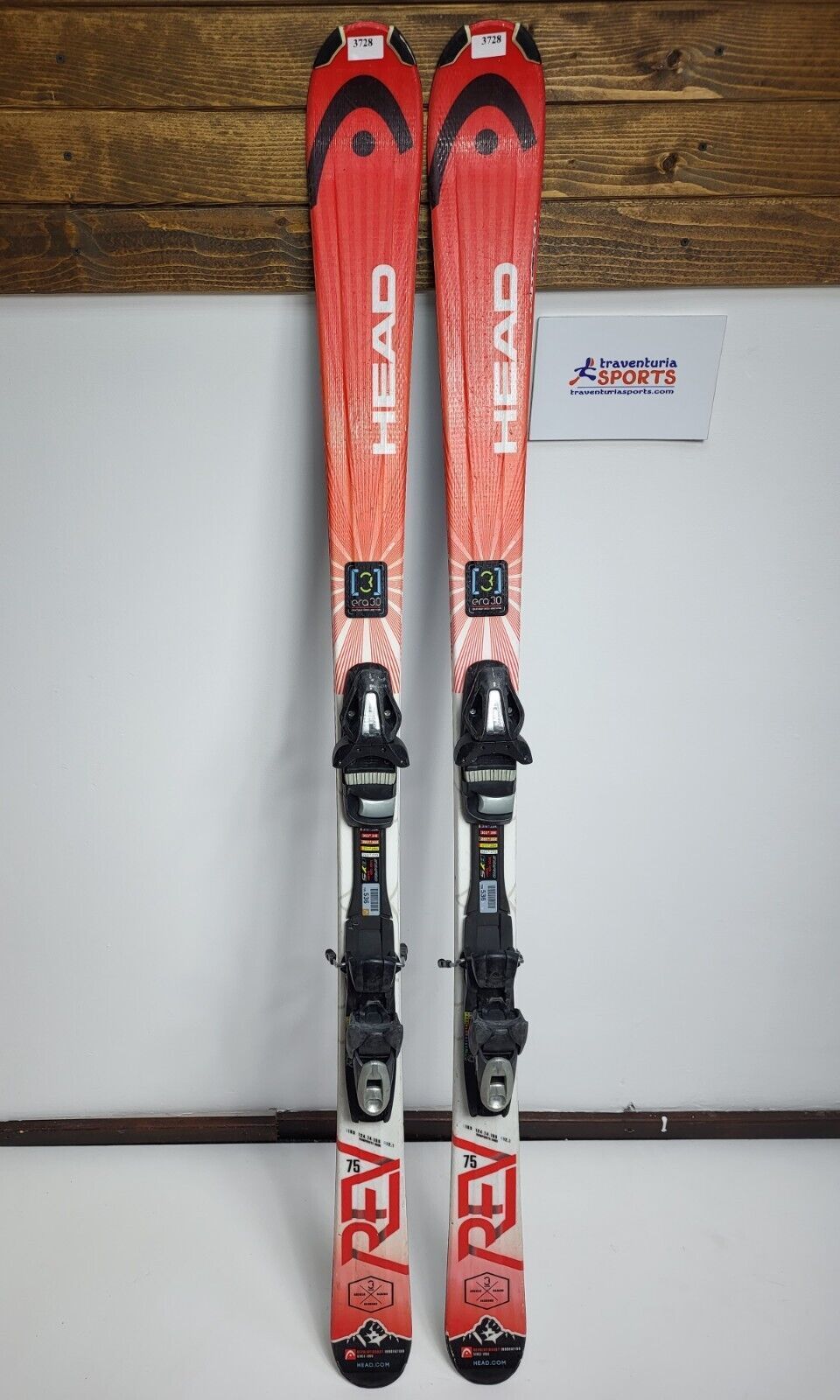 Skis HEAD FRAME WALL 171 Cm Avec Fixations – Occasion, Bon état, Parfait Pour Rider