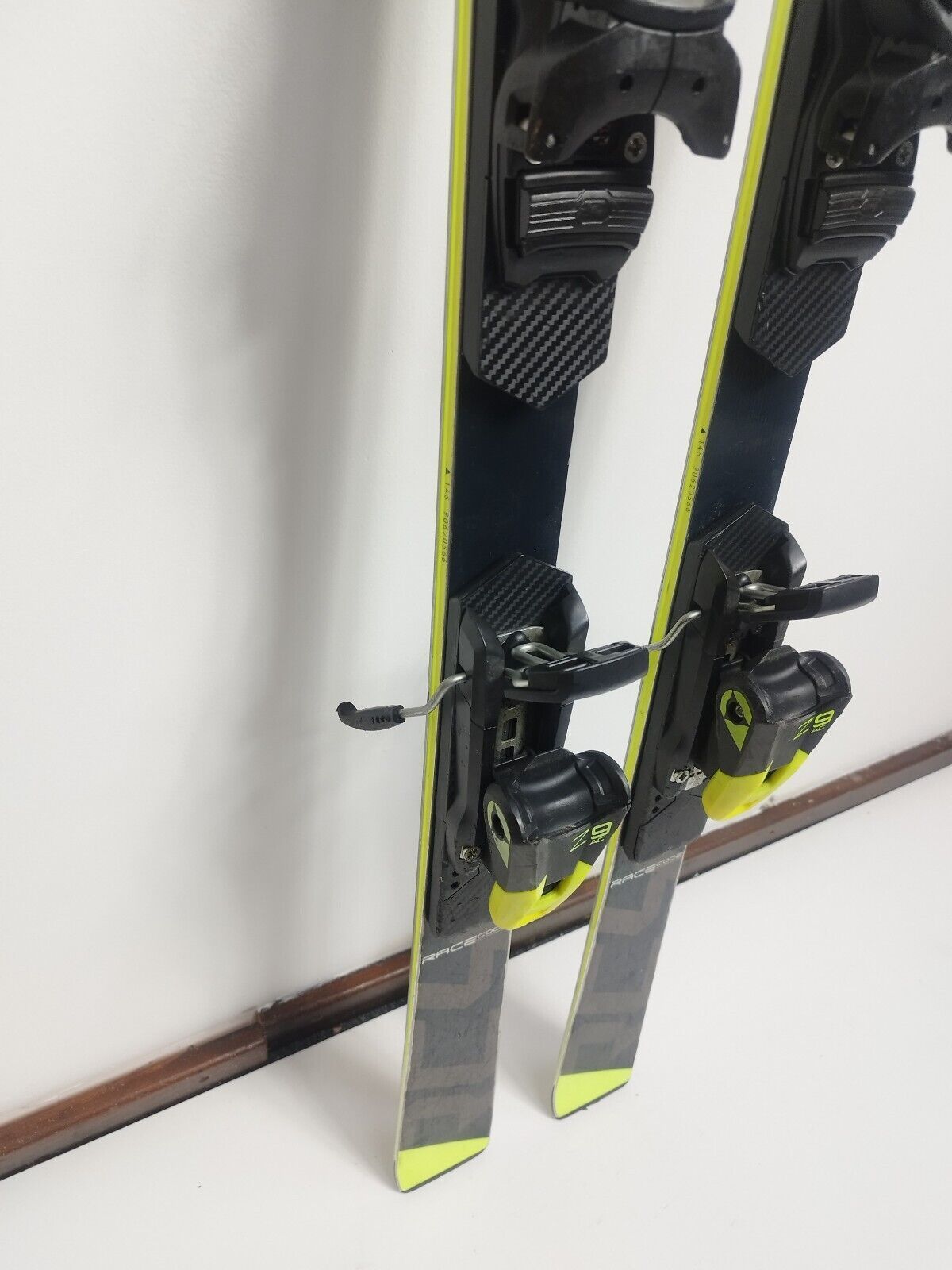 Ski Fischer RC4 GS FIS 145 Cm Avec Fixations Tyrolia 7.5 - Noir - Occasion Location