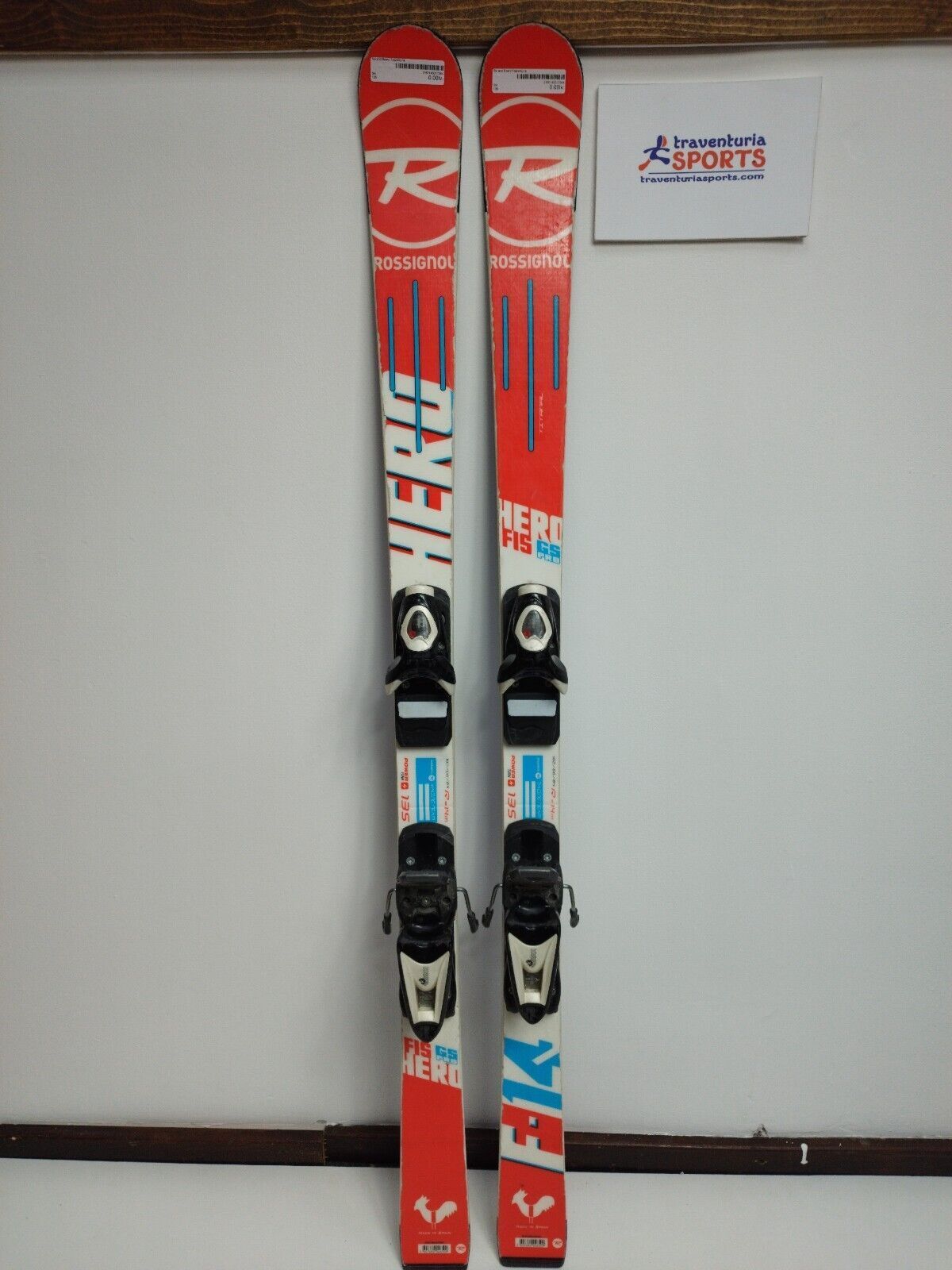 ROSSIGNOL HERO ATHLETE GS PRO 144 Skis alpins Rossignol Hero