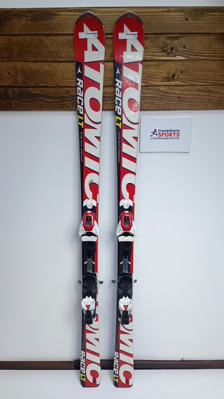 Ski Enfant ATOMIC RACE 7 – 100 Cm Avec Fixations – Occasion Piste