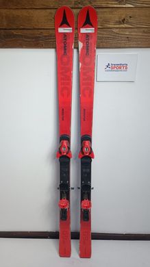Ski Atomic Redster XTI + Fixations – Homme – Piste Loisir – Bleu – Occasion