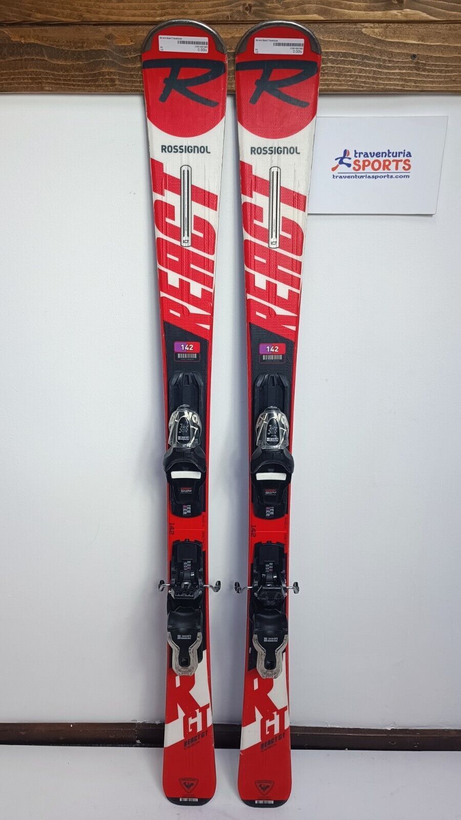Rossignol React RT スキー 149cm ビンディング付き de41b6fe-dd66-4d9d-93f8-