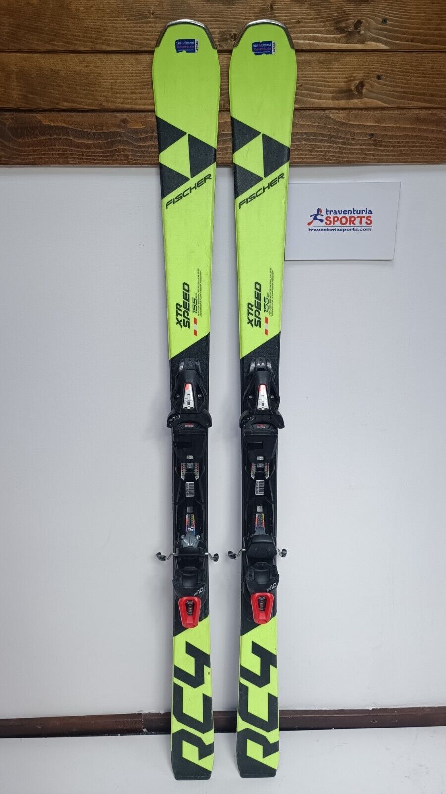Ski occasion Fischer RC4 The Curv XTR + fixations