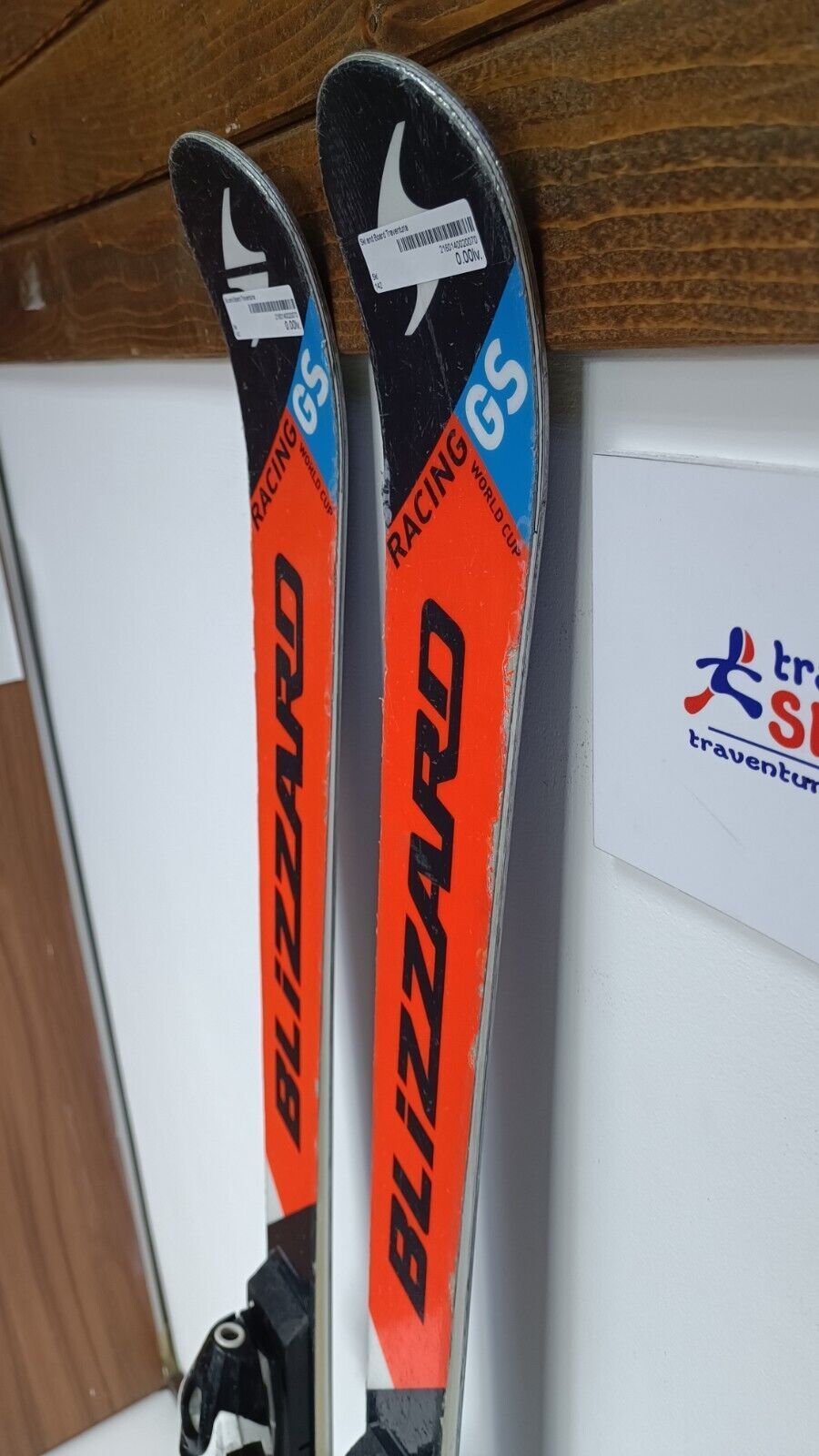 ski occasion enfant BLIZZARD CROSS taille : 120 cm = 1 mètre 20 + fixations