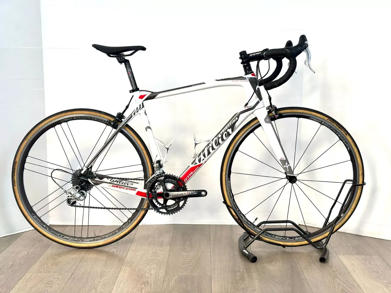 Vélo De Route Wilier GTR Team Carbon - Rouge, Taille XL, 22 Vitesses, Occasion