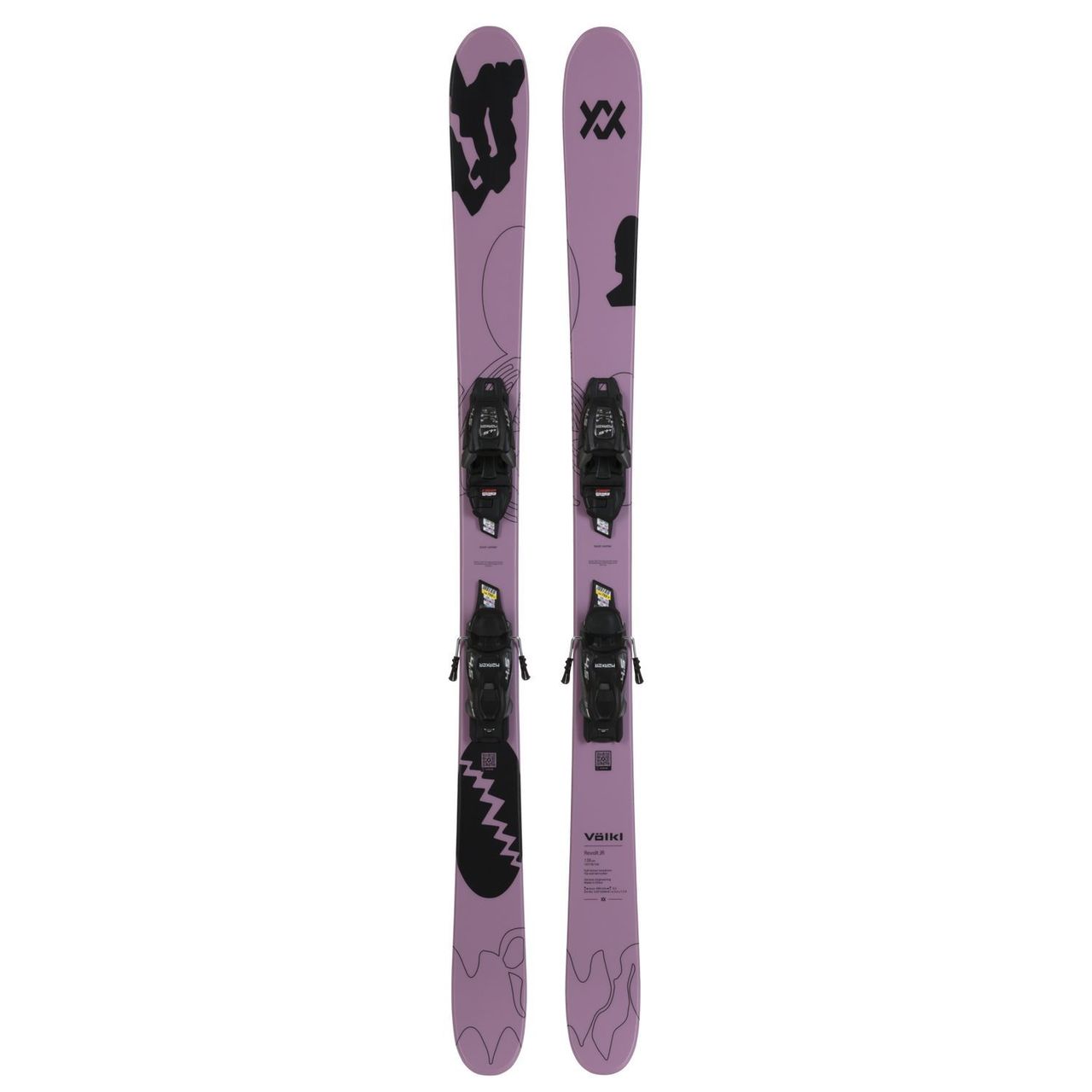 Pack De Ski Volkl Chica Vmotion + Fixations 7.0 Vmotion Jr Lady Blanc
