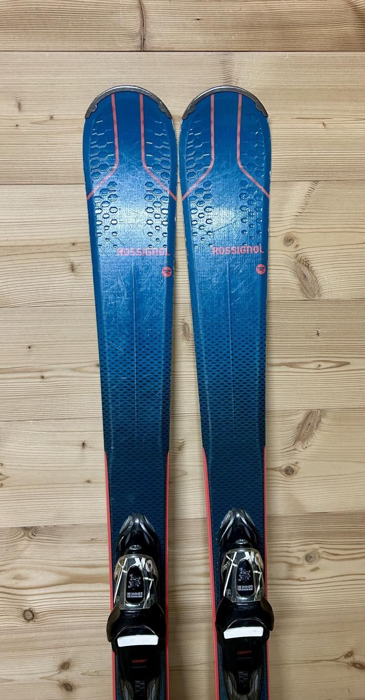 Skis Rossignol Experience 76 D'occasion - 176 Cm Avec Fixations - Bleu