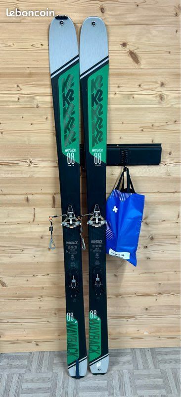 Skis de randonnée Dynafit K2 Wayback 88 + Fixations + Peaux