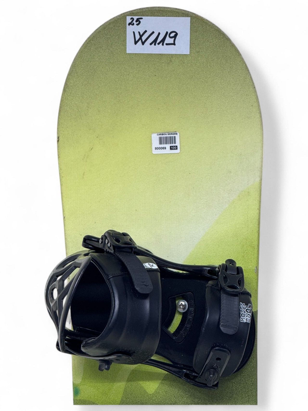 Snowboard occasion Nitro Team exposure sans fixation - Qualité B 152 cm