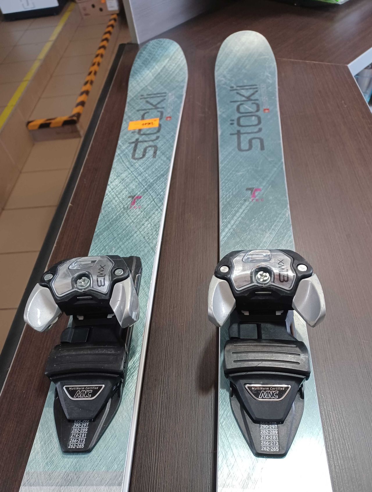 Stöckli Stormrider XXL Tourenski /162 cm / Diamir Pro / Fell | Kaufen