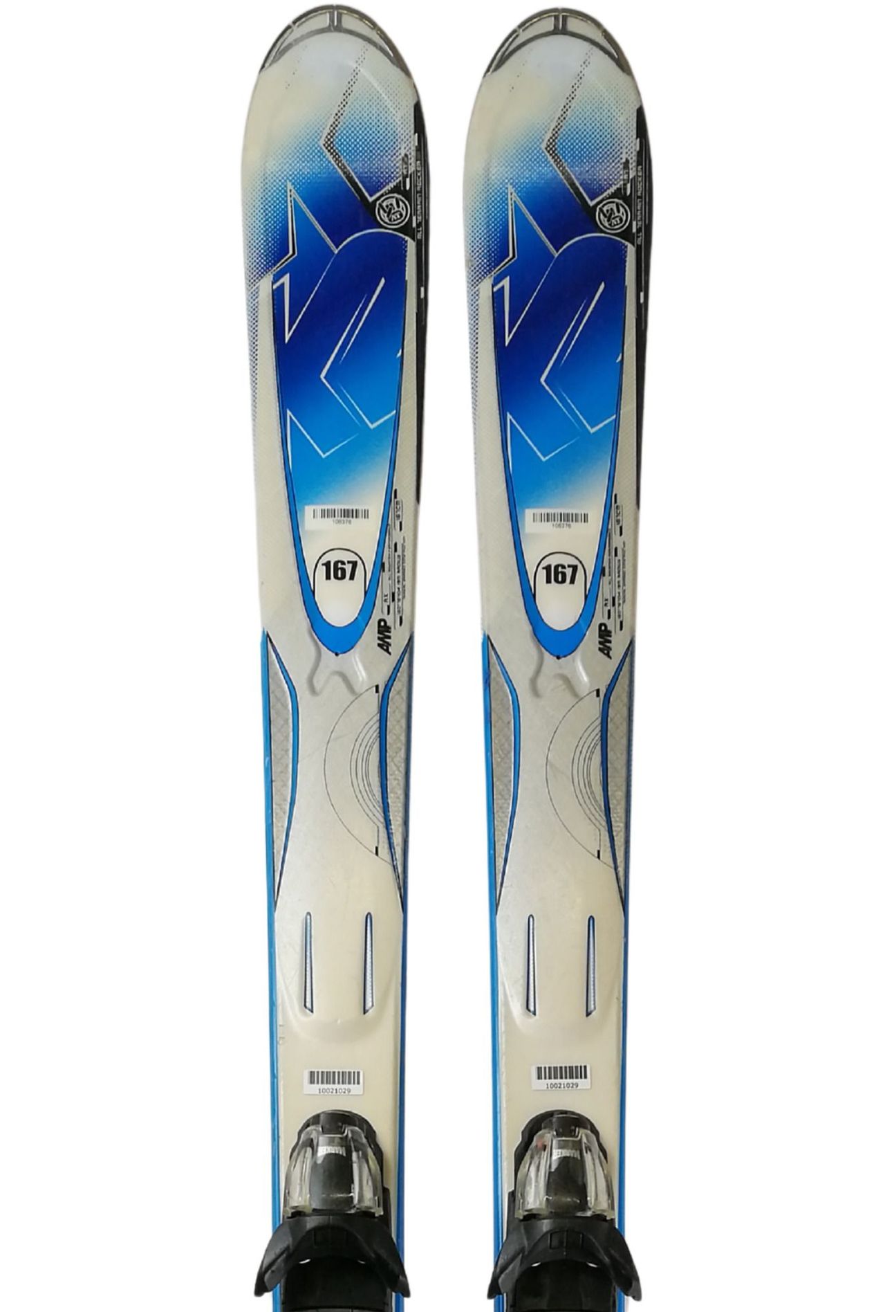 k2 amp rx skis 167 cm Ski + Marker 10 Bindings Winter Sport Snow Outdoor Fu  Traventuria Sports 146 K2 AMP RX Skis