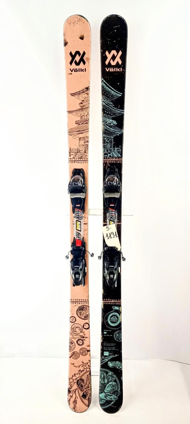 Volkl Revolt 86 Temple Skis Mens Sz 156 cm Skis Völkl Revolt 86 Temple 2023