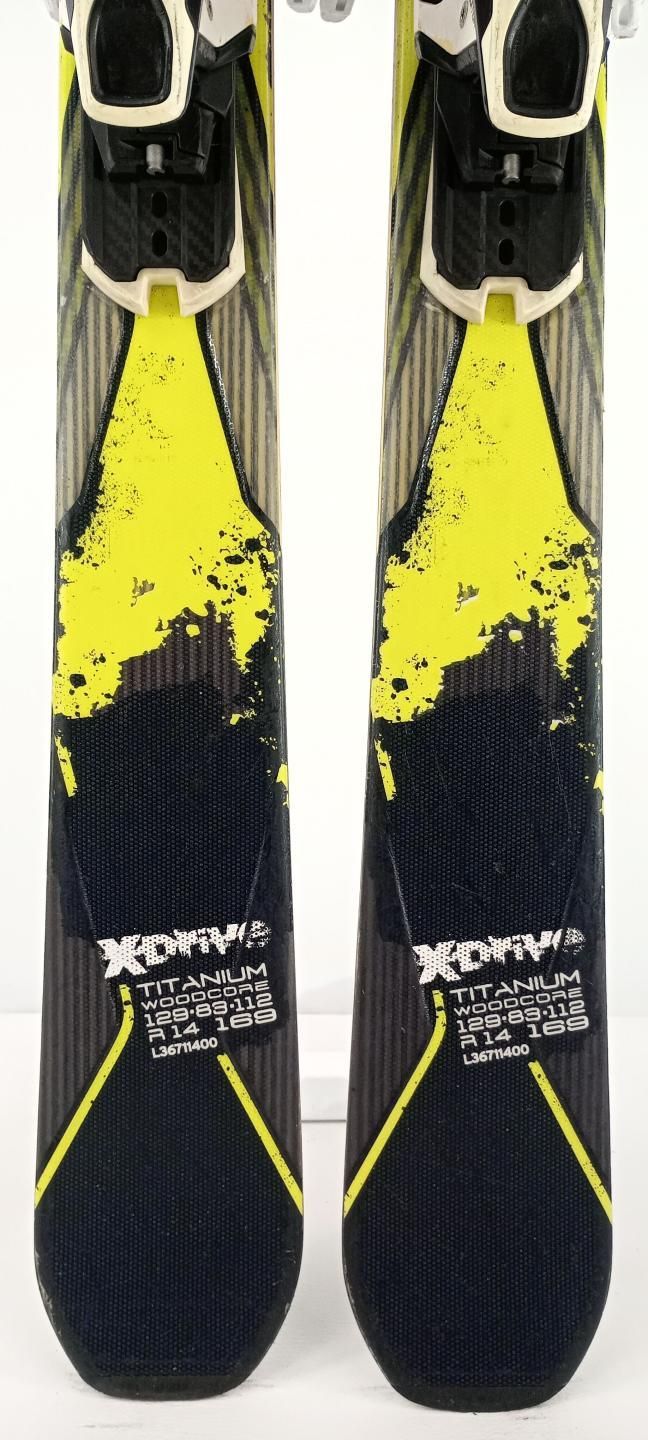 Salomon X-Drive 8.0 スキー ホワイト/イエロー Salomon X-Drive 8.0 スキー ホワイト/イエロー