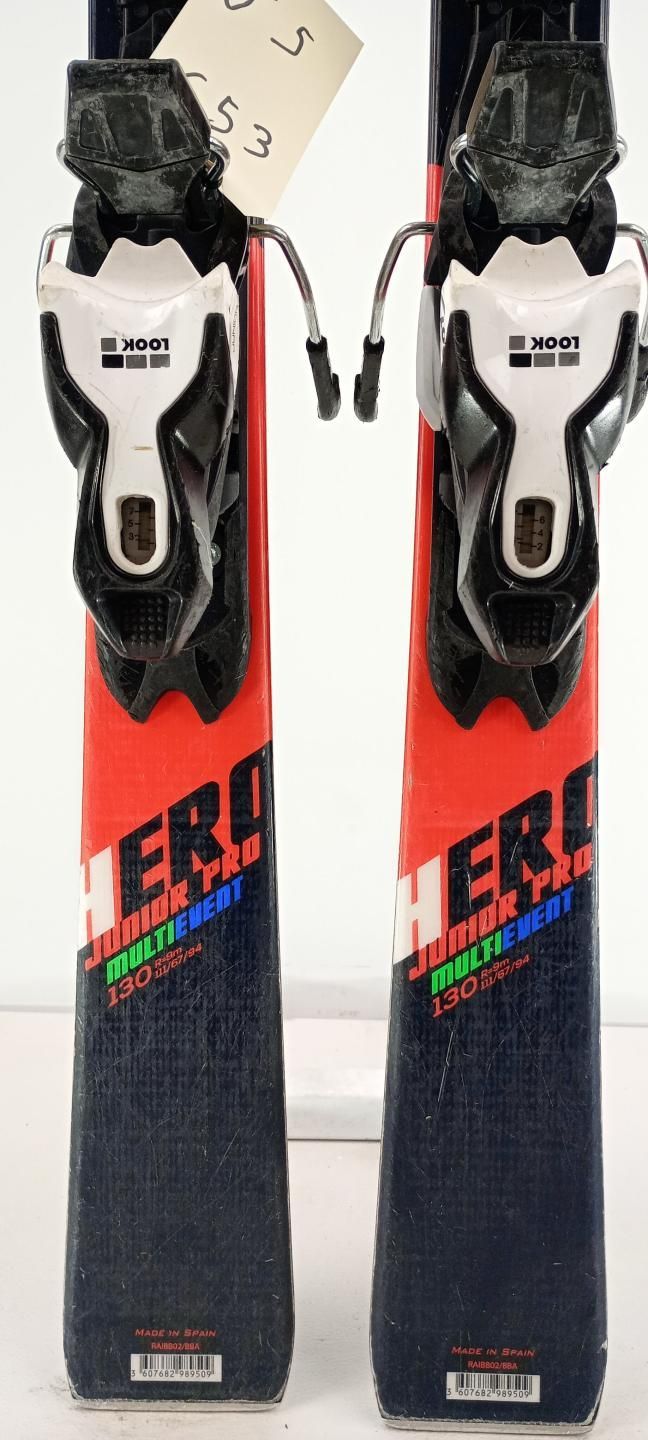 ROSSIGNOL HERO JR 100-140 KID-X + KID 4 GW B76 Unicolore - Pack ski