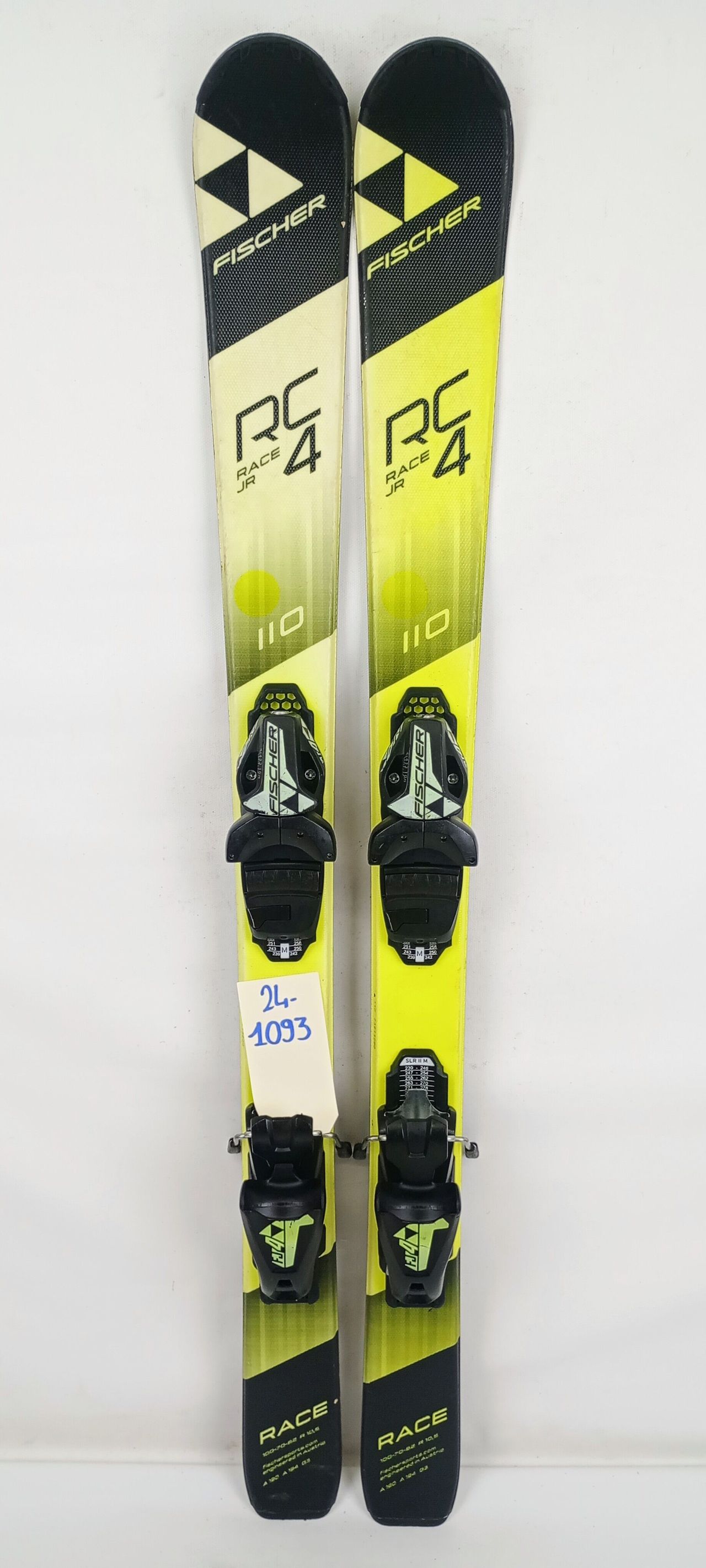 Skis Alpins Enfant FISCHER RACE - 120 Cm Avec Fixations - Occasion