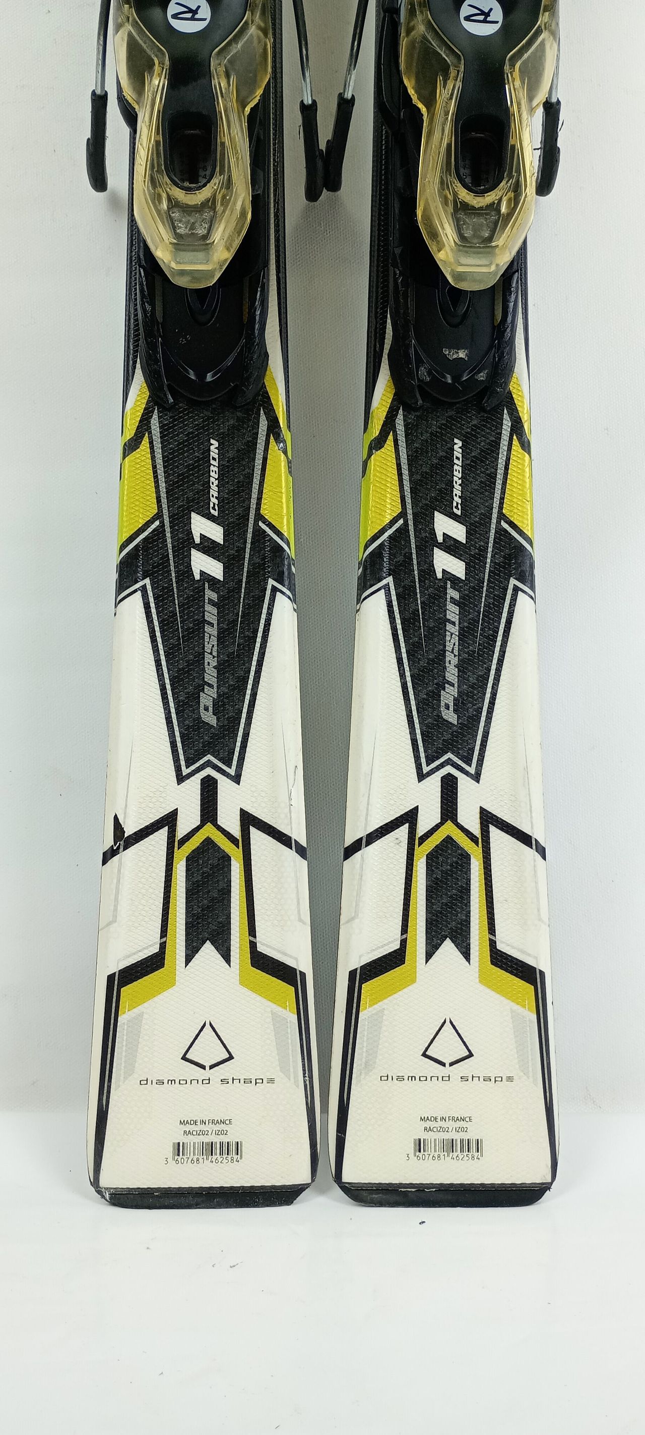 Skis Rossignol Pursuit 11 CA 170 Cm + Fixations - Occasion Bon état - Ski Piste