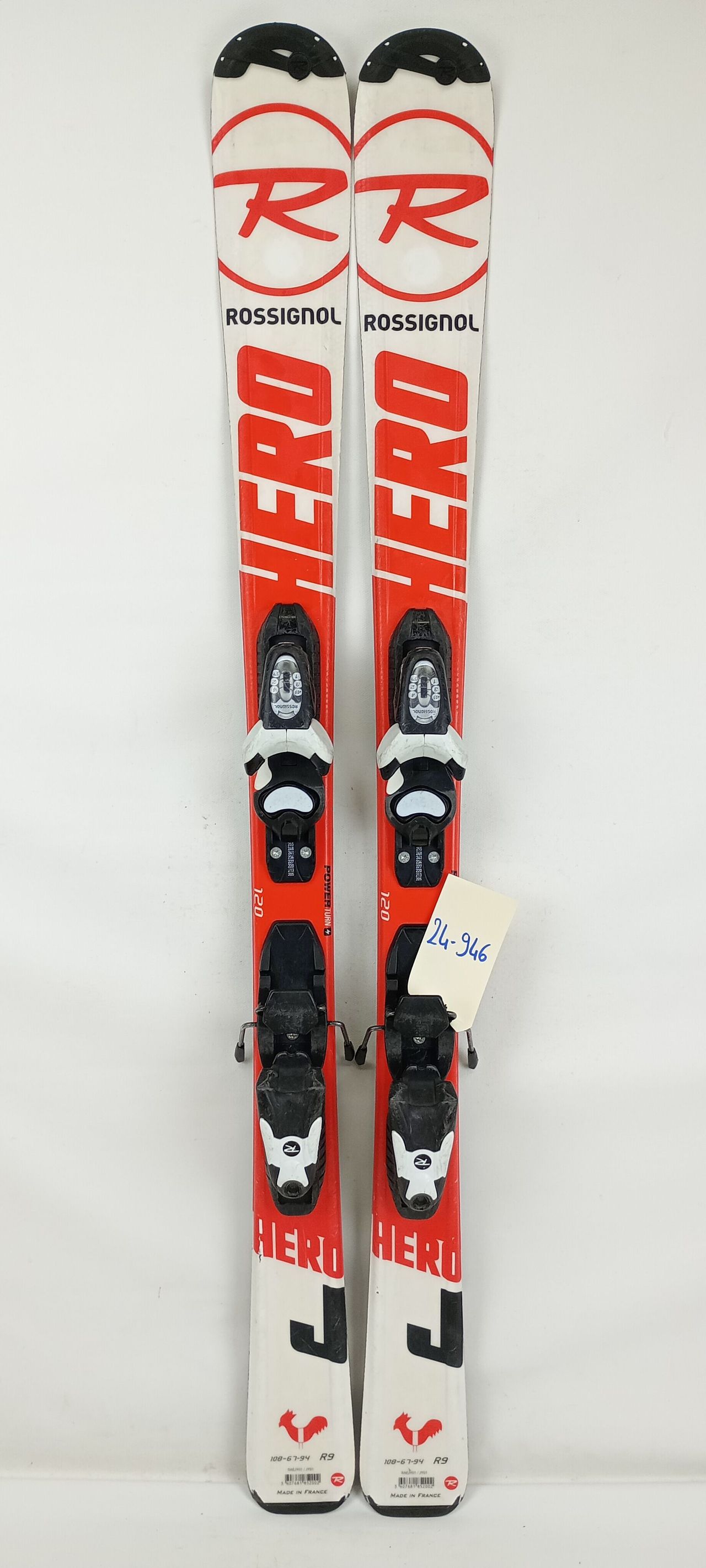 RECONDITIONNE - Ski Occasion Rossignol Hero J - BON