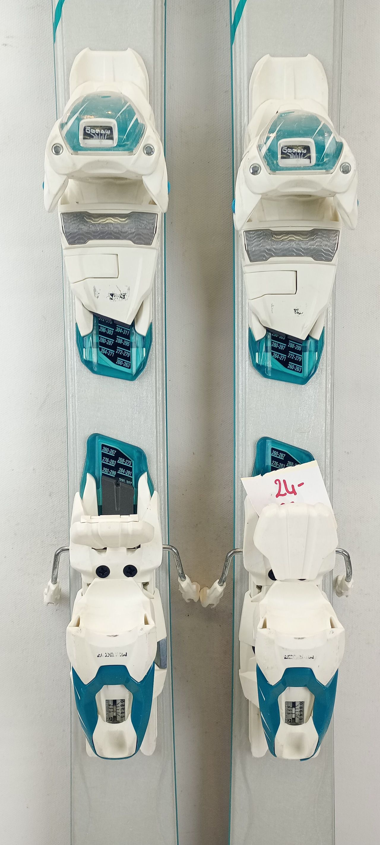 Skis K2 LUV 75 – Taille 163 Cm – Avec Fixations – Occasion – Loisir Piste