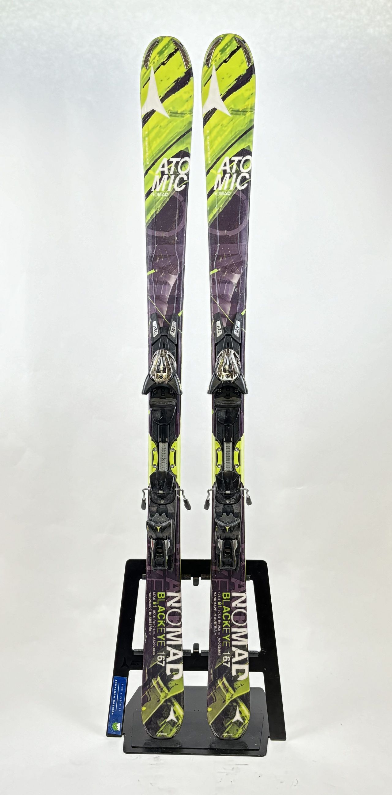 Atomic スキー板 Blackeye TI ビンディング 174cm 2025年最新】atomic nomad blackeyeの人気アイテム - メルカリ