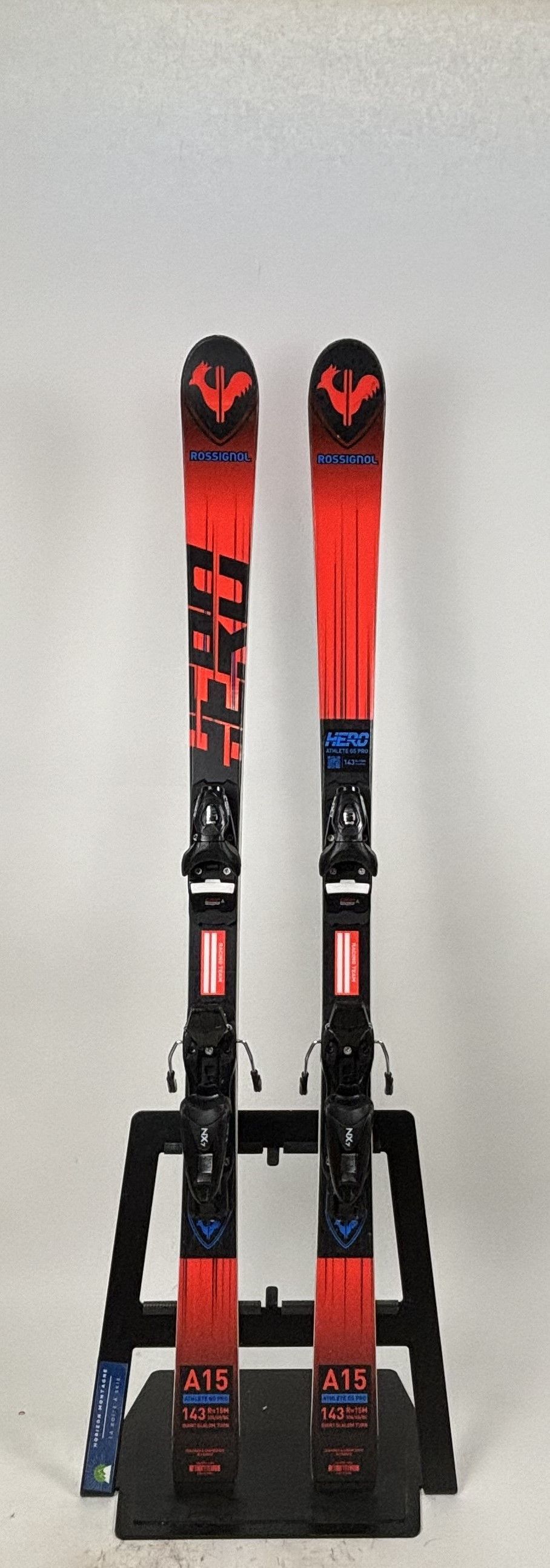ROSSIGNOL HERO スキー 165cm ビンディング付使用2日 2024 ROSSIGNOL