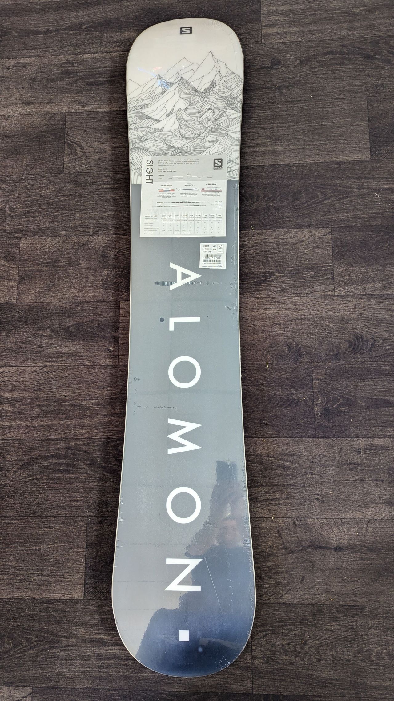 メンズ】SALOMON SIGHT 156cm Burton freestyle スノーボード2点セット