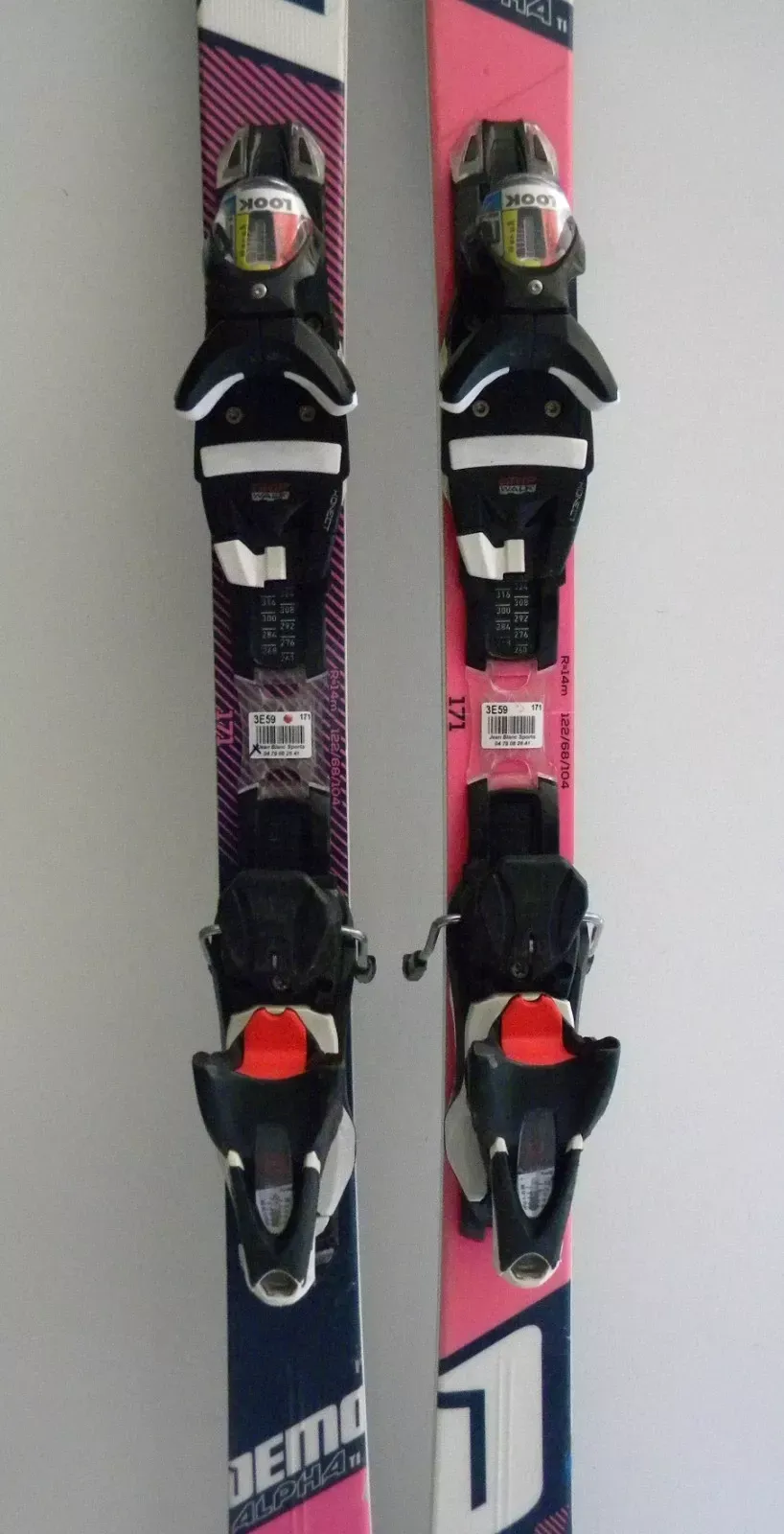 Skis alpins Rossignol DEMO ALPHA+ Fixations | Campsider