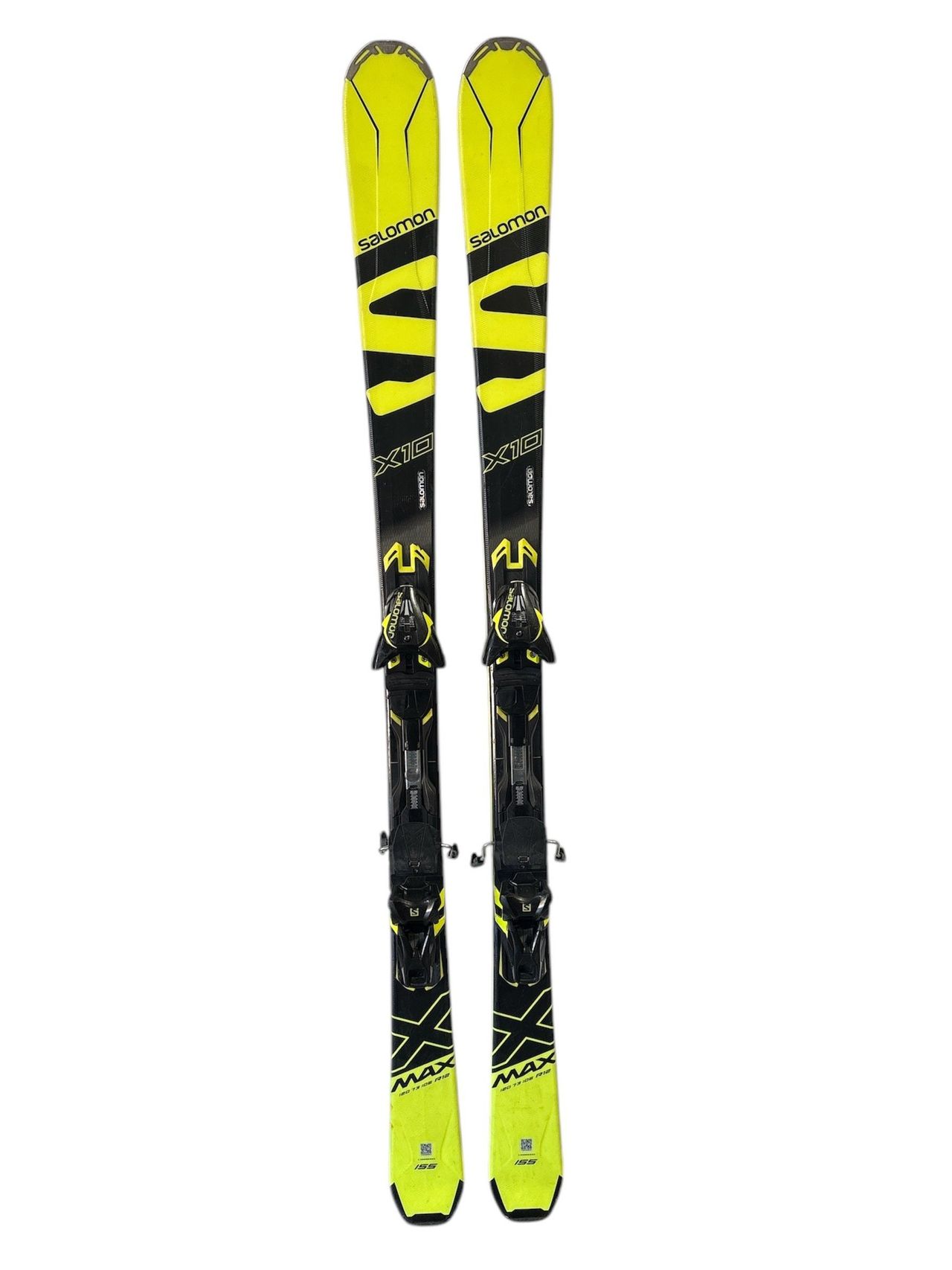 Ski Equipment Salomon X10 Ski Salomon X10 Ergo S3 Black/Blue Ski