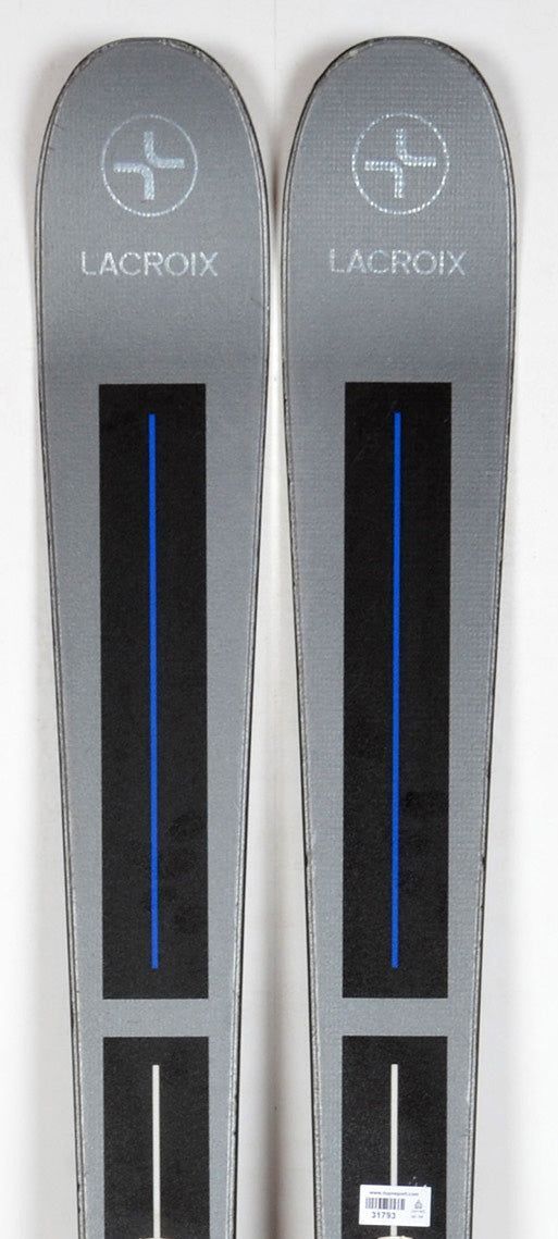 Skis Lacroix Monarc Black - Occasion - Usure Normale - Parfaits Pour La Piste