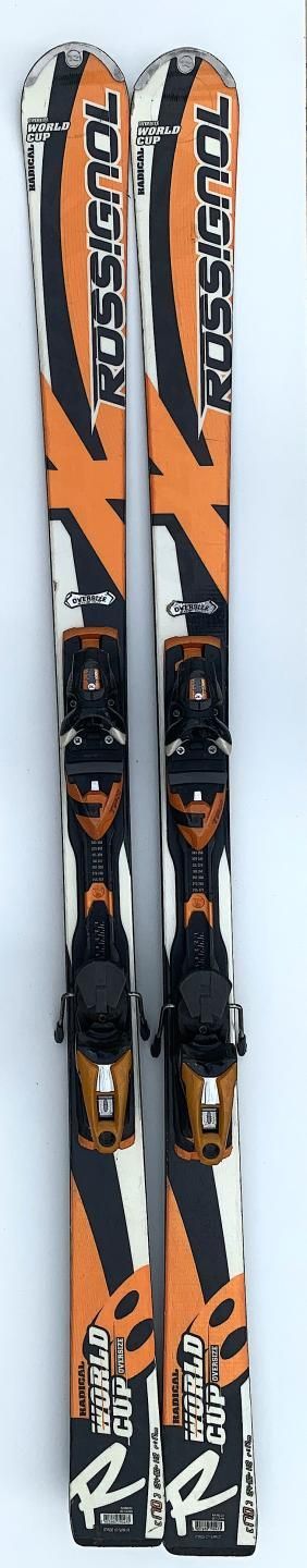 ski enfant occasion ROSSIGNOL RADICAL taille: 100 cm = 1 mètre + fixations