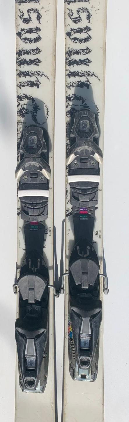 Ski Vintage Dynastar DK Soft Fibroplastic - 185 Cm + Fixations Look 57 - Occasion
