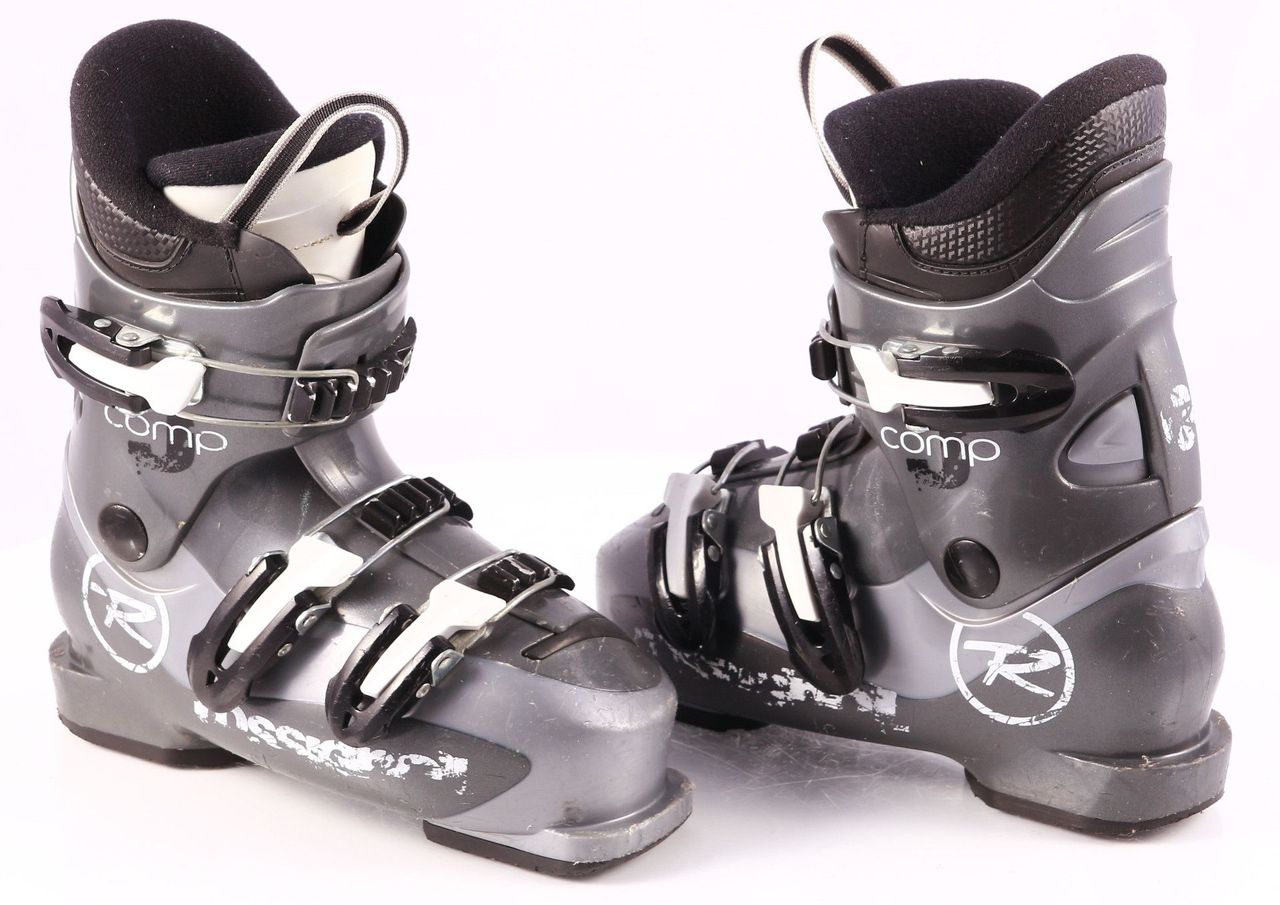 Chaussures De Ski Enfant Rossignol – Taille 235 Mm (37-37,5) – Noir – Occasion