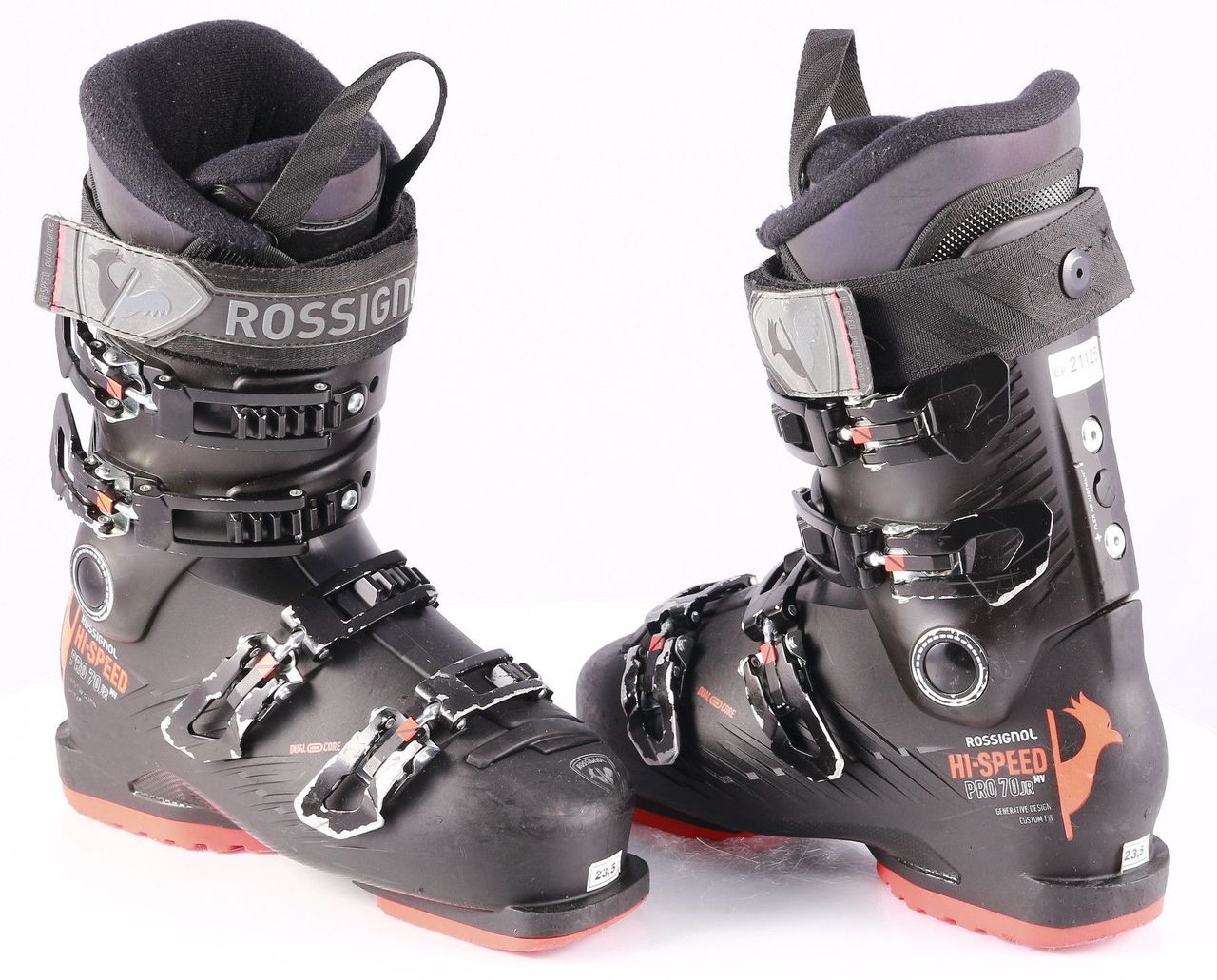 Chaussures De Ski Enfant Rossignol – Taille 235 Mm (37-37,5) – Noir – Occasion