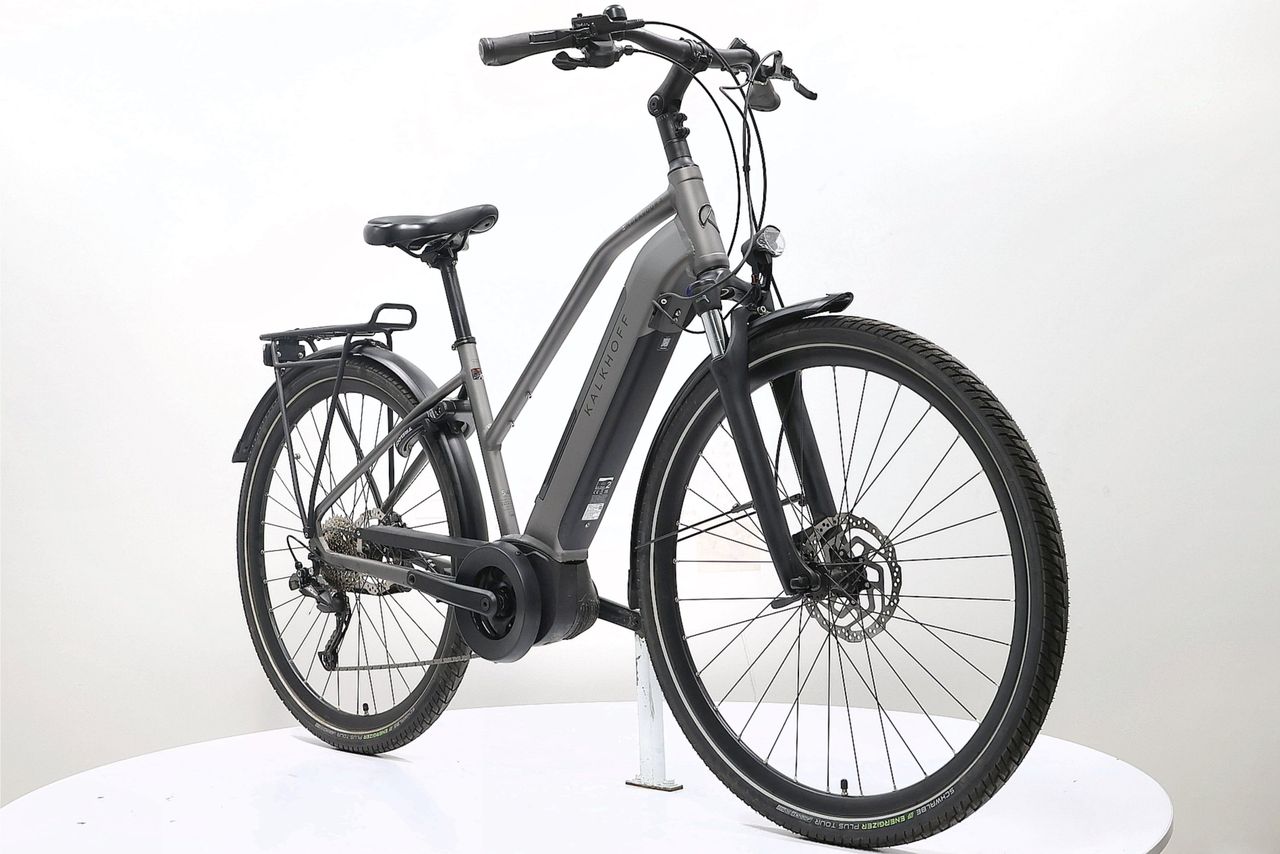 Vélo électrique Kalkhoff Endeavour 3.B Move L - Vert - 28 Pouces - 500Wh - 8 Vitesses