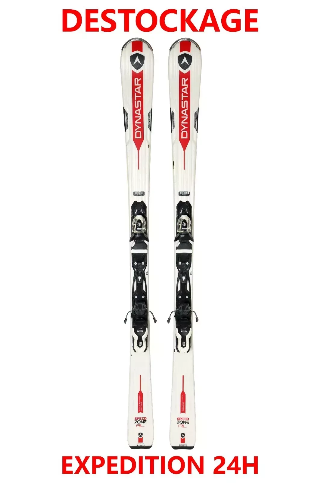 Ski Dynastar SERIAL 138 Cm + Fixations – Occasion Piste, Contrôlé, Griffures Esthétiques