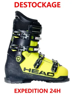 Chaussures De Ski Head Edge 130 HV GW - Pour Homme, Niveau Confirmé, Last 102 Mm, Semelle GripWalk - Noir