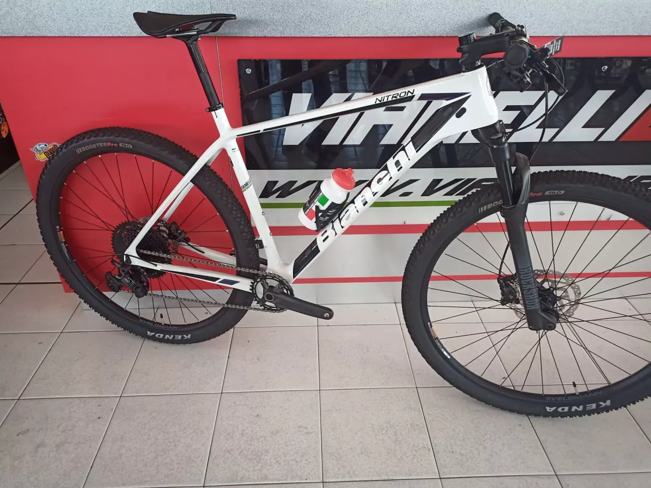 Vtt électrique Vtt Bianchi Tout Suspendu Bianchi T-tronik Sport X5