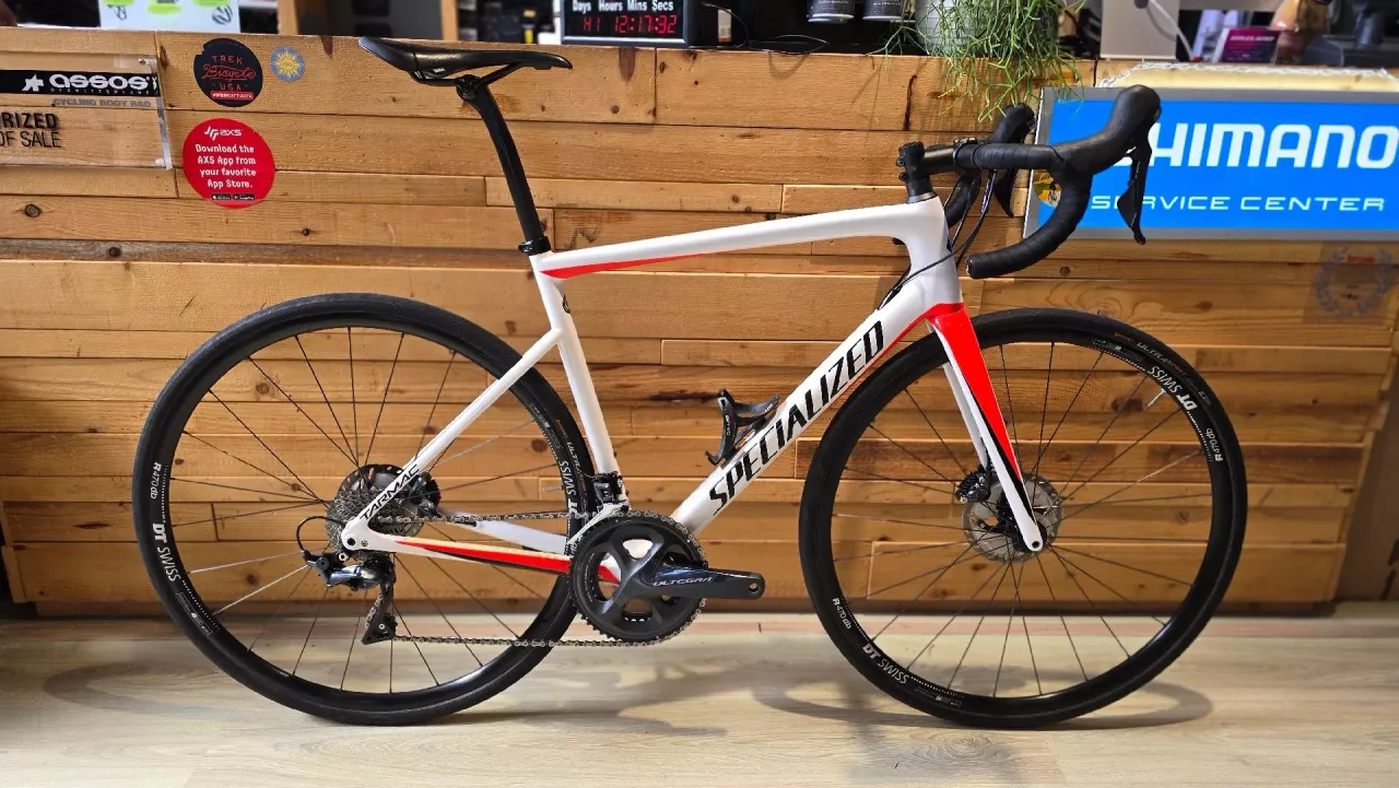 Vélo Specialized Tarmac SL6 Ultegra Carbone Disque - 58 Cm - Occasion - Garantie