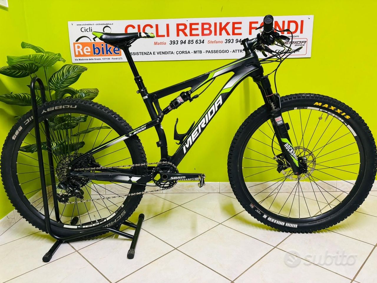 Vélo Destockage Vtt Merida Vélos VTT Merida Ninety-Six 6000