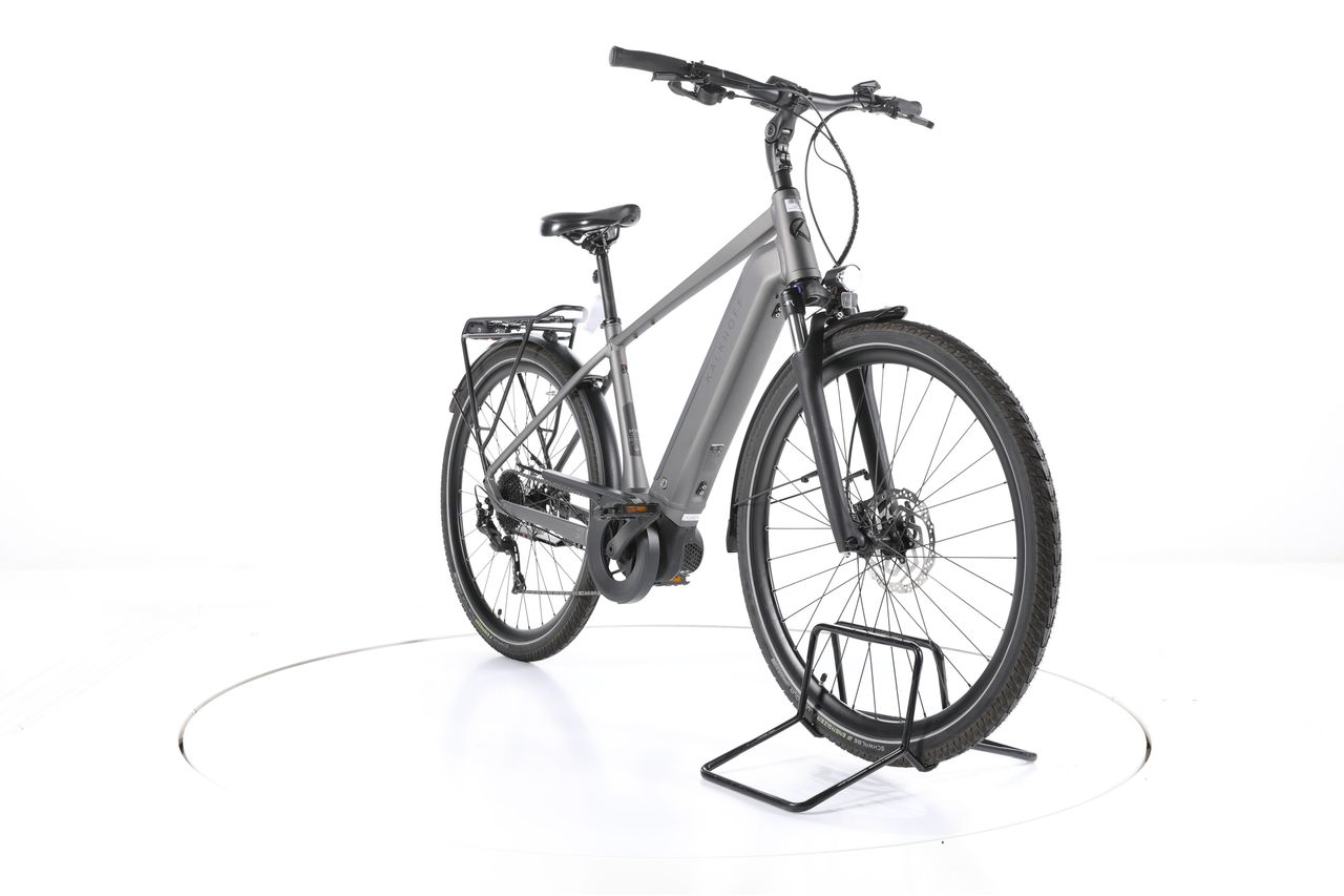 Vélo électrique Kalkhoff Endeavour 3.B Move L 500Wh - 8 Vitesses, Vert, 28 Pouces, Cadre Vague